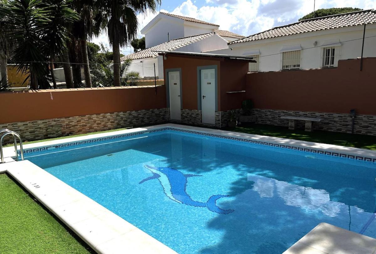 Chalet Los Pinos Con Piscina Privada Novo Sancti Petri Εξωτερικό φωτογραφία